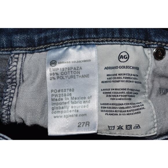 ADRIANO GOLDSCHMIED $189 Farrah Skinny High Rise Stretch Denim Jean Size 27 - Picture 4 of 4